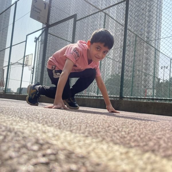 Athletes during the main workout phase of a Elite Junior Athletes session at VHR Sports
