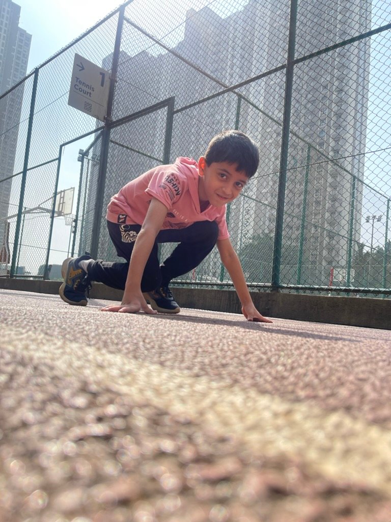 Athletes during the main workout phase of a Elite Junior Athletes session at VHR Sports