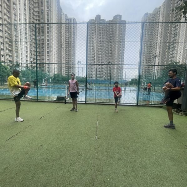 Athletes during the warm-up & mobility phase of a Marathon Ready session at VHR Sports